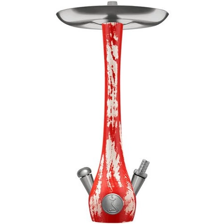 Hookah Stem Wookah Red / White