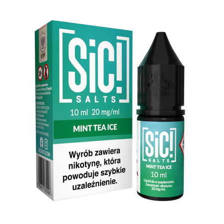 Liquid SIC! Salt 10ml - Mint Tea Ice 20mg