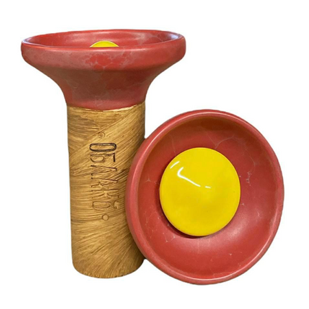 Shisha-Kopf Oblako Flow Yellow On Red