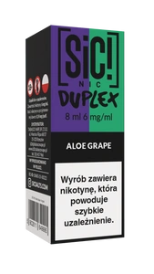 E-Liquid SIC! NIC 8ml - Aloe Grape 6mg