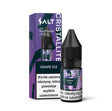 Liquid Crystallite 10ml - Grape Ice 20mg
