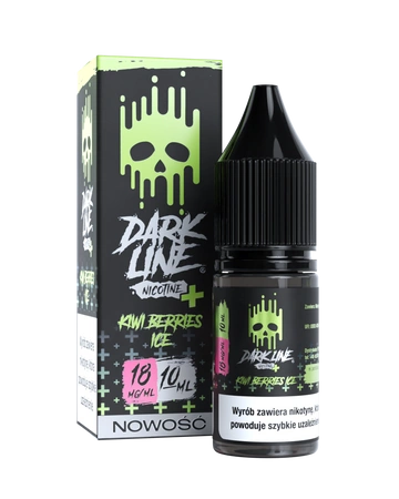 E-liquid Dark Line Nicotine+ 10ml - Kiwi Berries Ice 18mg