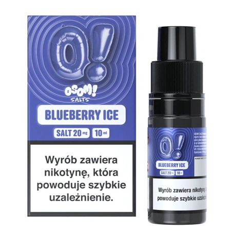 E-liquid OSOM! SALTS 10ml - Blueberry Ice 20mg