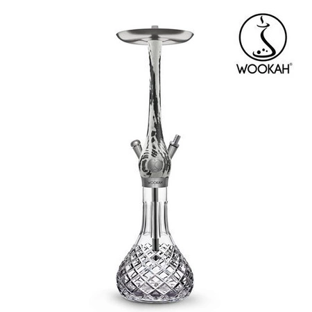 Fajka wodna Wookah Mastercut Crystal Check White/Black