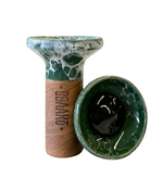 Shisha-Kopf Oblako Flow Black On Dark Green