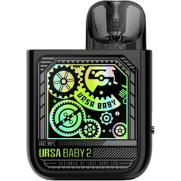 E-Papieros POD Lost Vape Ursa Baby 2 Pop Black x Time Gear