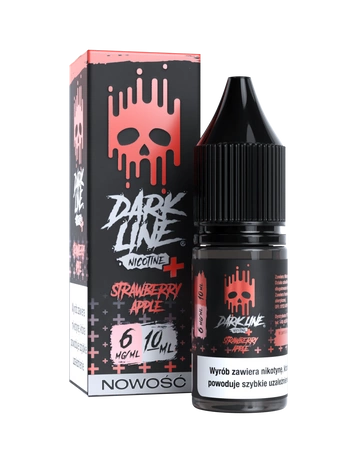 Liquid Dark Line Nicotine+ 10ml - Strawberry Apple 06mg