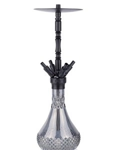 Waterpipe WD Hookah Alu Black A43B-7 Grey