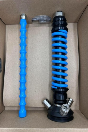 Wasserpfeife Mamay (Korpus) Coilovers Mini Black-Light Blue