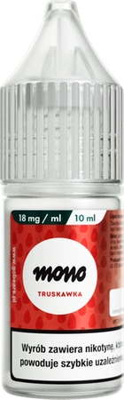 Liquid MONO 10ml - Truskawka 18mg