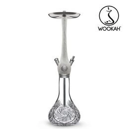 Waterpipe Wookah Mastercut Crystal Mill White Nox