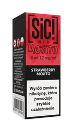Liquid SIC! NIC 8ml - Strawberry Mojito 12mg
