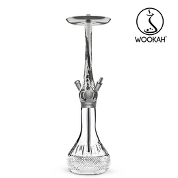 Fajka wodna Wookah Crystal Gravity White/Black