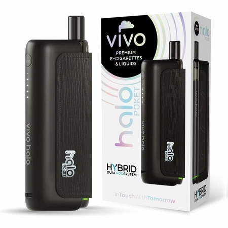 E-Cigarette POD VIVO Halo Poket Set Black