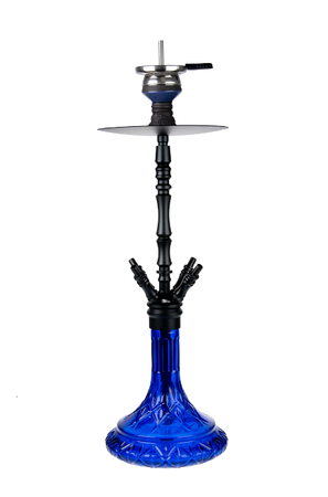 Wasserpfeife Jookah Aluriium Nr. 05 Big Size Black/Blue
