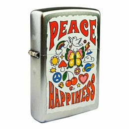 Zapalniczka ZIPPO - PEACE AND HAPPINESS