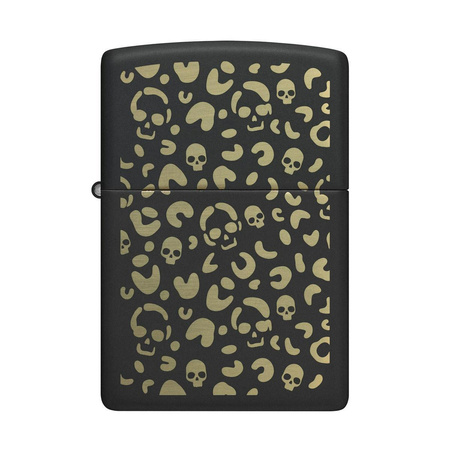 Feuerzeug ZIPPO - SKULL LEOPARD DESIGN