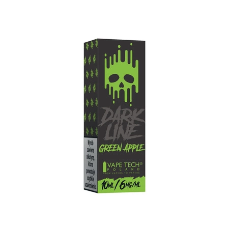 Liquid Dark Line 10ml - Green Apple 6mg