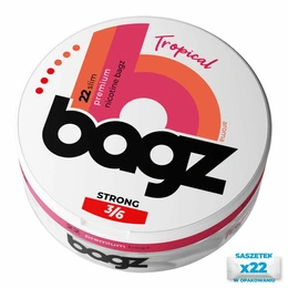Nicotine sachets BAGZ Tropical STRONG 3/6 11,2mg
