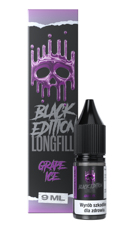 Longfill Dark Line Black Edition 9ml - GRAPE ICE