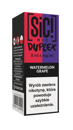 Liquid SIC! NIC 8ml - Watermelon Grape 6mg