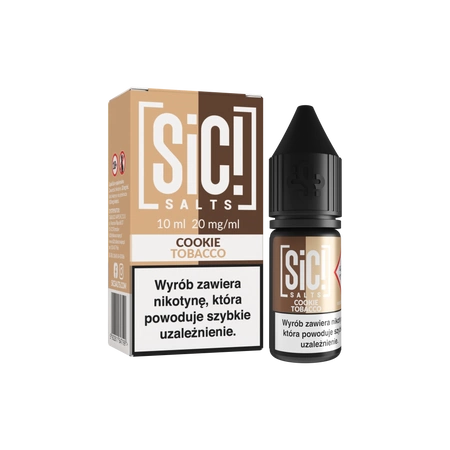 Liquid SIC! Salt 10ml - Cookie Tobacco 20mg