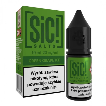 E-liquid SIC! Salt 10ml - Green Grape 20mg