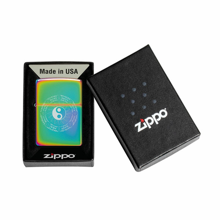 Зажигалка  ZIPPO - YING YANG COLORFUL