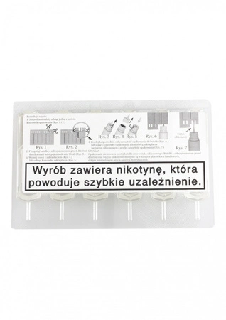 Nicotine shot King E-Cigar 6 x 10ml 60/40 - 18mg
