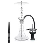 Wasserpfeife Aladin Alux 6 Silver
