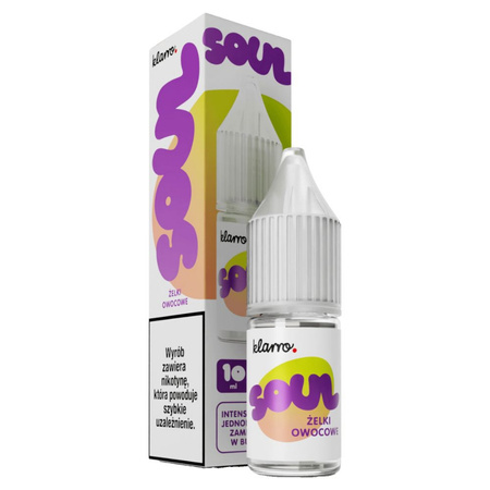 Liquid Klarro Soul Salt 10ml - Żelki Owocowe 20mg