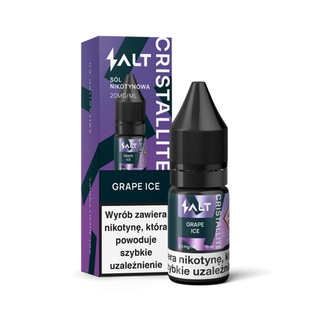 Liquid Crystallite 10ml - Grape Ice 20mg