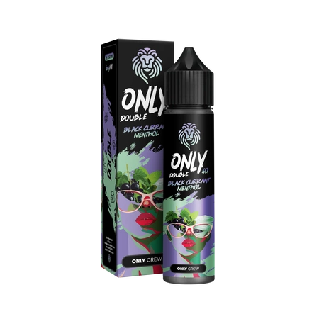 Longfill Only Double 6/60ml - Blackcurrant Menthol