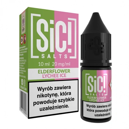 E-liquid SIC! Salt 10ml - Elderflower Lychee 20mg