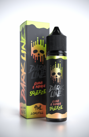 Longfill Dark Line Squeeze 9/60ml - Guava Papaya