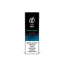 E-liquid Vbar Salt 10ml - Menthol Breeze 20mg