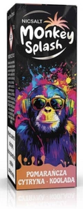 Liquid Monkey Splash Salt 10ml - Pomarancza Cytryna Koolada 20mg