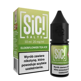 E-liquid SIC! Salt 10ml - Elderflower Tea Ice 20mg