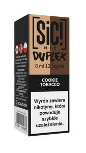 E-Liquid SIC! NIC 8ml - Cookie Tobacco 12mg