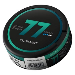 Nicotine pouches 77 Fresh Mint 10,4mg