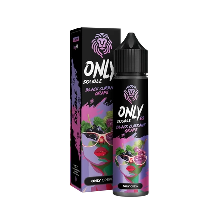 Longfill Only Double 6/60ml - Blackcurrant Grape