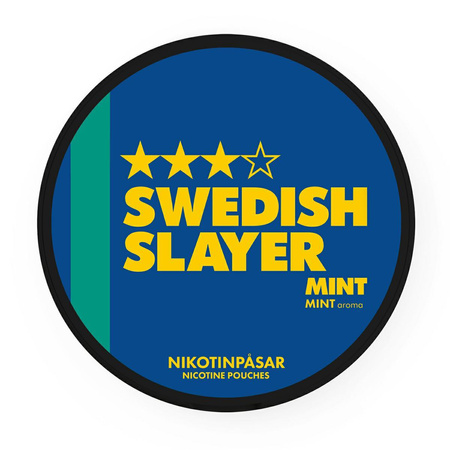 Nikotinbeutel Swedish Slayer Mint 3/4
