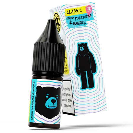 Liquid GO BEARS Classic 10ml - Menthol 12mg