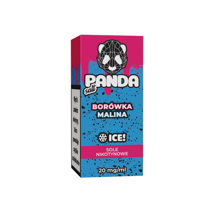 Liquid Panda Double Salt 10ml - Borówka Malina 20mg