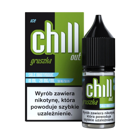 Liquid Chill Out 10ml - Birne Ice 20mg