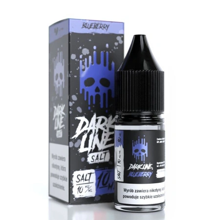E-liquid Dark Line Salt 10ml - Blueberry 10mg