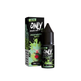 E-liquid Only Double Salt 10ml - Fresh Menthol Mojito 20mg