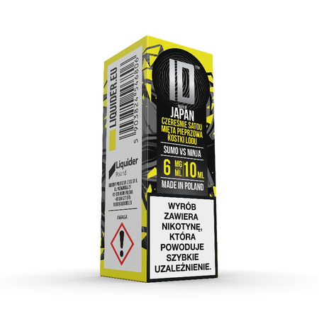 Liquid ID Premix 10ml - Sumo VS Ninja 06mg