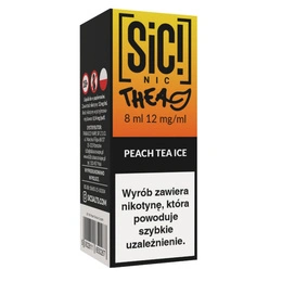 E-Liquid SIC! NIC 8ml - Peach Tea Ice 12mg