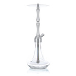 Wasserpfeife Aladin Rocket Silver Clear